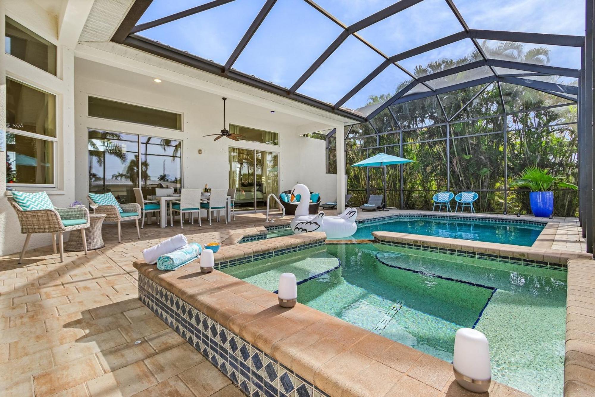 Villa Azurro, Cape Coral Luaran gambar